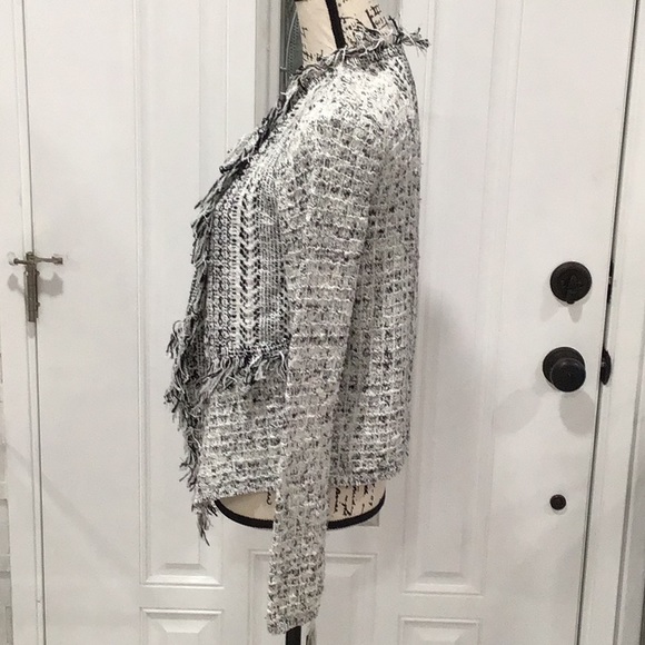 🆕 INC Tweed Blazer Open Front Long Sleeves - Picture 5 of 11